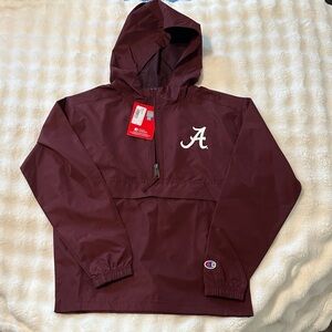 Champion Maroon Zip-Up Jacket
